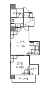 東京都江東区常盤2【マンション】の間取り