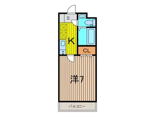 MAXIV西川口AZ【10階】の間取り