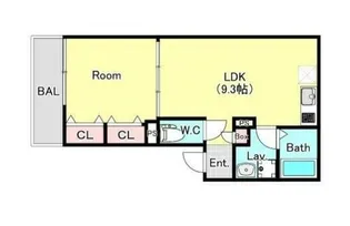 ジーメゾン八千代エクシア【3階】の間取り