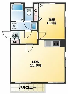 山口第二ビル【2階】の間取り