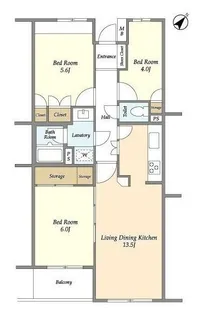 コンフォリア千石【3階】の間取り
