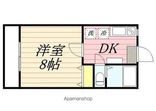 蓮見育英センターD【1階】の間取り