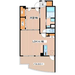 ラフィネ【3階】の間取り