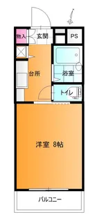 シティーハイムM【2階】の間取り