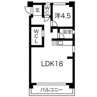 愛知県名古屋市北区若葉通4【マンション】の間取り