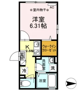 Maison de la pomme【2階】の間取り