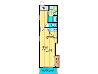 アルママ-テル【4階】の間取り