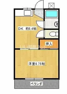 アーバン東青梅【1階】の間取り