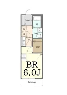 ココライフ羽沢横浜【2階】の間取り