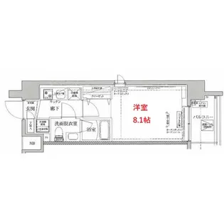 アイルヴァーチェ川崎【2階】の間取り
