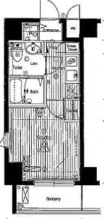 ガラ・ステージ森下【2階】の間取り