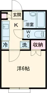 ウェンディ【1階】の間取り