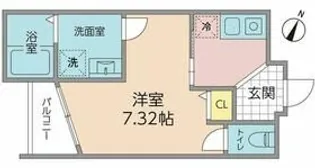 GRANFERTE上草柳【2階】の間取り