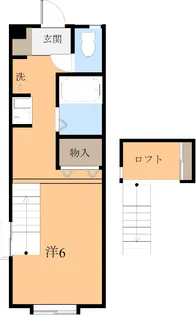 アーバンヒルズD【2階】の間取り