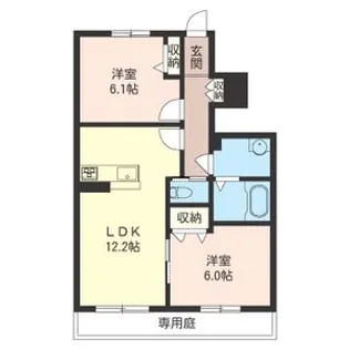 Grigio【1階】の間取り