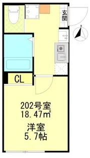 BASE【2階】の間取り