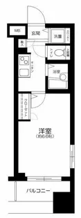 フェニックス川崎弐番館【10階】の間取り