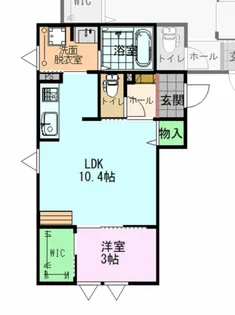 インテグラルムーン【1階】の間取り