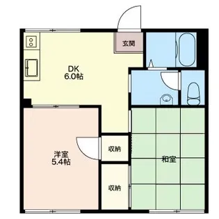 コーポ近藤【2階】の間取り