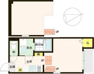 La Venus【1階】の間取り