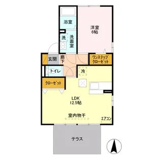 パディントン【2階】の間取り