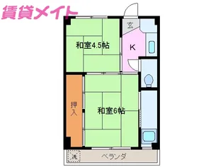 フィールドストーン蓮花寺1号棟【2階】の間取り