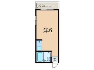 シャトーすずらんII【4階】の間取り