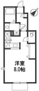 エスポワールB棟【1階】の間取り