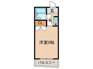 ホワイトパレス板橋【6階】の間取り