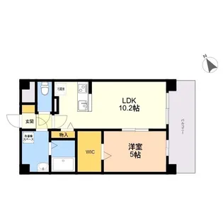 クレアスーンII【2階】の間取り