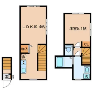 アザレ東武練馬【3階】の間取り