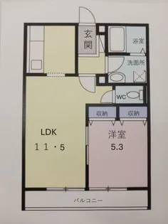 メゾン ソラーナ【2階】の間取り