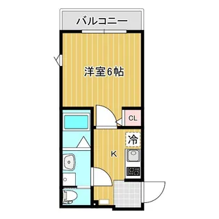 T’s cuore 四ツ木【1階】の間取り