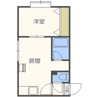 第31森宅建マンション【3階】の間取り