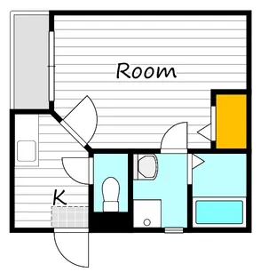 クレフラスト北長瀬B棟【1階】の間取り