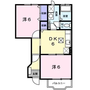 DENALI II【1階】の間取り