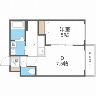 プレミアシティ元町【2階】の間取り