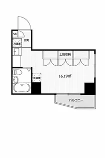 スカイコート後楽園2【3階】の間取り