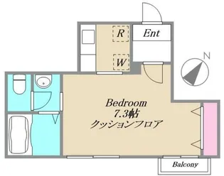 コーポラス本町(コーポラスホンチョウ)【3階】の間取り