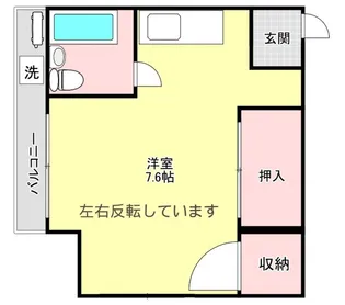 シャインハイム竹の塚【2階】の間取り