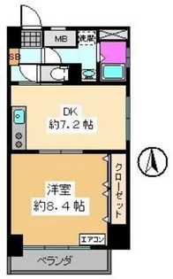 豊栄ビル【2階】の間取り