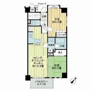 アプレ野方STORIA【3階】の間取り