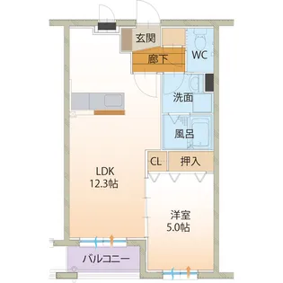 テノワール【2階】の間取り