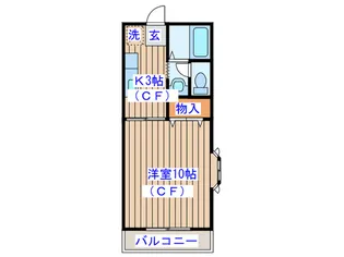 サンガーデン高柳【2階】の間取り