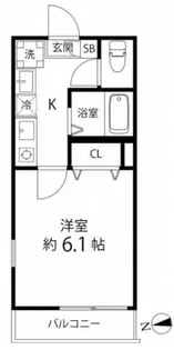 T’s Cuore椎名町【3階】の間取り
