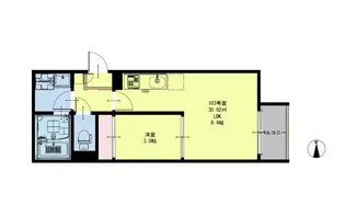 REGALEST保春院【1階】の間取り