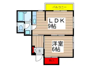 メゾン桜風【2階】の間取り