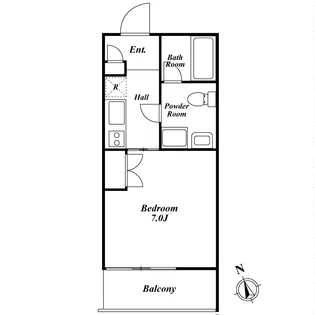 松庵ヒルズ【3階】の間取り