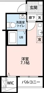 (仮称)ラクセス西横浜【2階】の間取り
