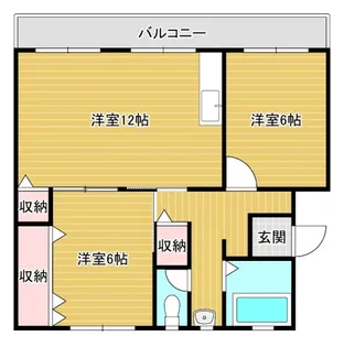 SATO BUILD【2階】の間取り